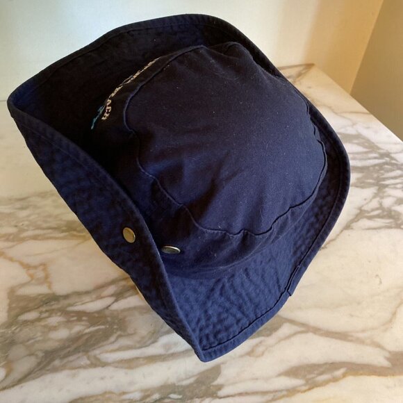 Blue Ft. Lauderdale Beach Bucket Hat Cap L/XL Summer Sunhat - Picture 3 of 5